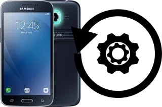 Zurücksetzen oder reset a Samsung Galaxy J2 Pro (2016)