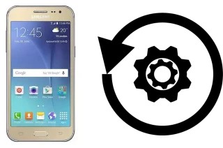 Zurücksetzen oder reset a Samsung Galaxy J2 DTV