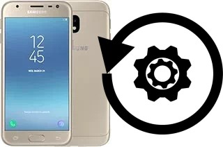 Zurücksetzen oder reset a Samsung Galaxy J3 (2017)