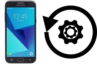 Zurücksetzen oder reset a Samsung Galaxy J3 Prime