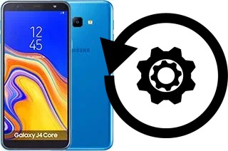 Zurücksetzen oder reset a Samsung Galaxy J4 Core