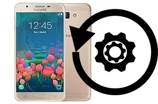 Zurücksetzen oder reset a Samsung Galaxy J5 Prime (2017)