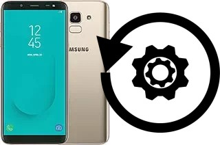 Zurücksetzen oder reset a Samsung Galaxy J6