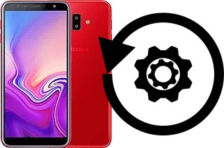 Zurücksetzen oder reset a Samsung Galaxy J6+