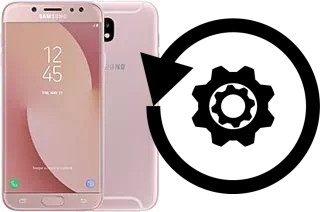 Zurücksetzen oder reset a Samsung Galaxy J7 (2017)