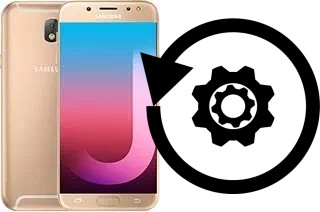 Zurücksetzen oder reset a Samsung Galaxy J7 Pro