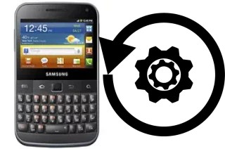 Zurücksetzen oder reset a Samsung Galaxy M Pro B7800