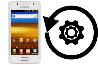 Zurücksetzen oder reset a Samsung Galaxy M Style M340S