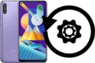 Zurücksetzen oder reset a Samsung Galaxy M11