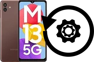 Zurücksetzen oder reset a Samsung Galaxy M13 5G