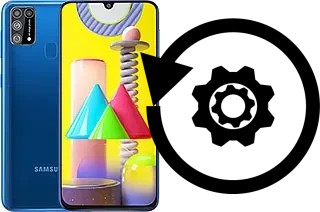 Zurücksetzen oder reset a Samsung Galaxy M31 Prime