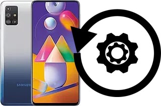 Zurücksetzen oder reset a Samsung Galaxy M31s