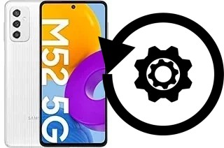 Zurücksetzen oder reset a Samsung Galaxy M52 5G