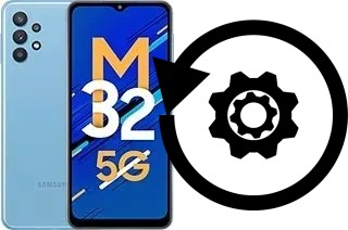 Zurücksetzen oder reset a Samsung Galaxy M32 5G