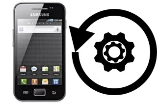 Zurücksetzen oder reset a Samsung Galaxy Ace S5830