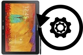 Zurücksetzen oder reset a Samsung Galaxy Note 10.1 (2014)