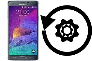 Zurücksetzen oder reset a Samsung Galaxy Note 4 Duos