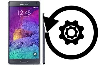 Zurücksetzen oder reset a Samsung Galaxy Note 4