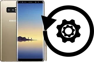 Zurücksetzen oder reset a Samsung Galaxy Note8