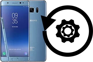 Zurücksetzen oder reset a Samsung Galaxy Note FE