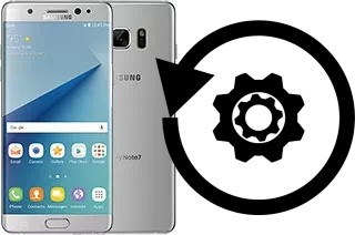 Zurücksetzen oder reset a Samsung Galaxy Note7 (USA)