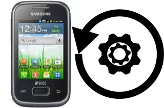 Zurücksetzen oder reset a Samsung Galaxy Pocket Duos S5302