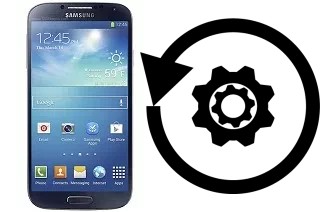 Zurücksetzen oder reset a Samsung I9500 Galaxy S4