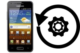 Zurücksetzen oder reset a Samsung I9070 Galaxy S Advance