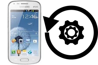 Zurücksetzen oder reset a Samsung Galaxy S Duos S7562