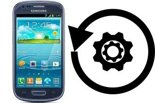 Zurücksetzen oder reset a Samsung I8190 Galaxy S III mini