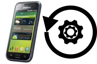 Zurücksetzen oder reset a Samsung I9000 Galaxy S