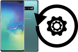 Zurücksetzen oder reset a Samsung Galaxy S10+ SD855