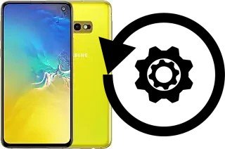 Zurücksetzen oder reset a Samsung Galaxy S10e