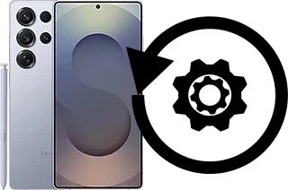 Zurücksetzen oder reset a Samsung Galaxy S25 Ultra