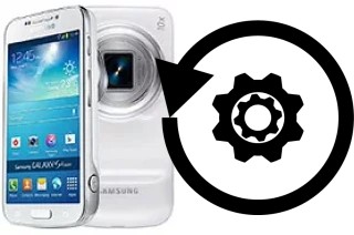 Zurücksetzen oder reset a Samsung Galaxy S4 zoom