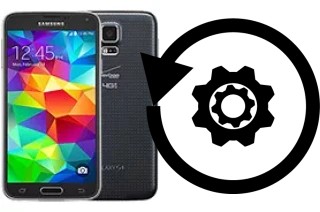 Zurücksetzen oder reset a Samsung Galaxy S5 (USA)