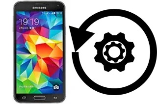 Zurücksetzen oder reset a Samsung Galaxy S5 Duos