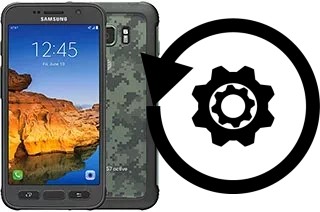 Zurücksetzen oder reset a Samsung Galaxy S7 active