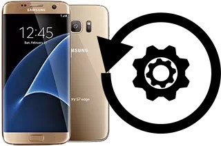 Zurücksetzen oder reset a Samsung Galaxy S7 edge (USA)