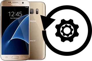 Zurücksetzen oder reset a Samsung Galaxy S7 (USA)