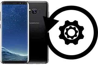 Zurücksetzen oder reset a Samsung Galaxy S8