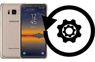 Zurücksetzen oder reset a Samsung Galaxy S8 Active