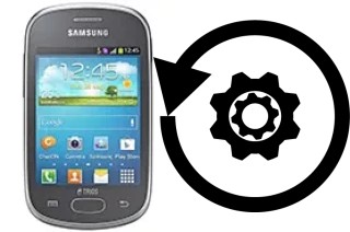 Zurücksetzen oder reset a Samsung Galaxy Star Trios S5283