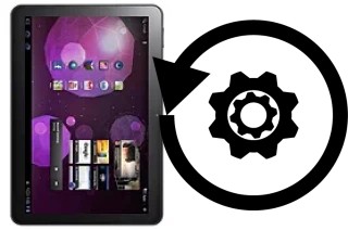 Zurücksetzen oder reset a Samsung P7100 Galaxy Tab 10.1v