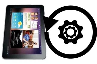 Zurücksetzen oder reset a Samsung Galaxy Tab 10.1 P7510