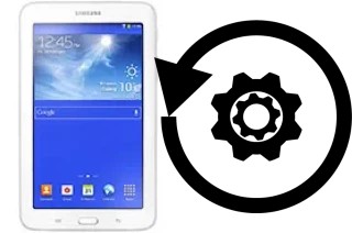 Zurücksetzen oder reset a Samsung Galaxy Tab 3 lite 3G