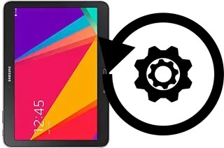 Zurücksetzen oder reset a Samsung Galaxy Tab 4 10.1 (2015)