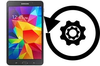 Zurücksetzen oder reset a Samsung Galaxy Tab 4 7.0