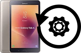 Zurücksetzen oder reset a Samsung Galaxy Tab A 8.0 (2017)