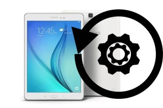 Zurücksetzen oder reset a Samsung Galaxy Tab A 9.7